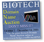 BioTech Domain Name Auction!